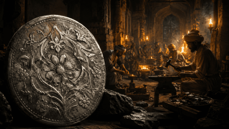 Rupee Ki Kahani Part 1 — Mughal era silver coin aur mint interior jahan Sher Shah Suri ka Rupiya dhala gaya